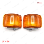 ชุด ไฟหรี่ เสื้อไฟหรี่มุม ข้างซ้าย+ขวา 2 ชิ้น สีส้ม สำหรับ Toyota DYNA BU95 FA101 ปี 1995-1998